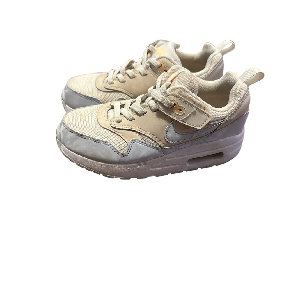 Kids Nike Air Max Sneakers Beige Size 13